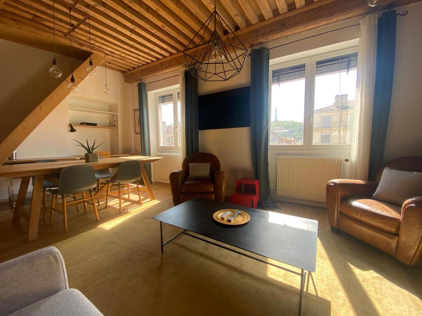 Appartement T3 Hyper Centre De Lyon, Super Vue Fourviere Luaran gambar